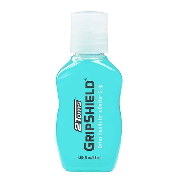 2Toms GripShield Grip Enhancer, Solution to Keep Hands Dry, 1.5 Ounce Bottle