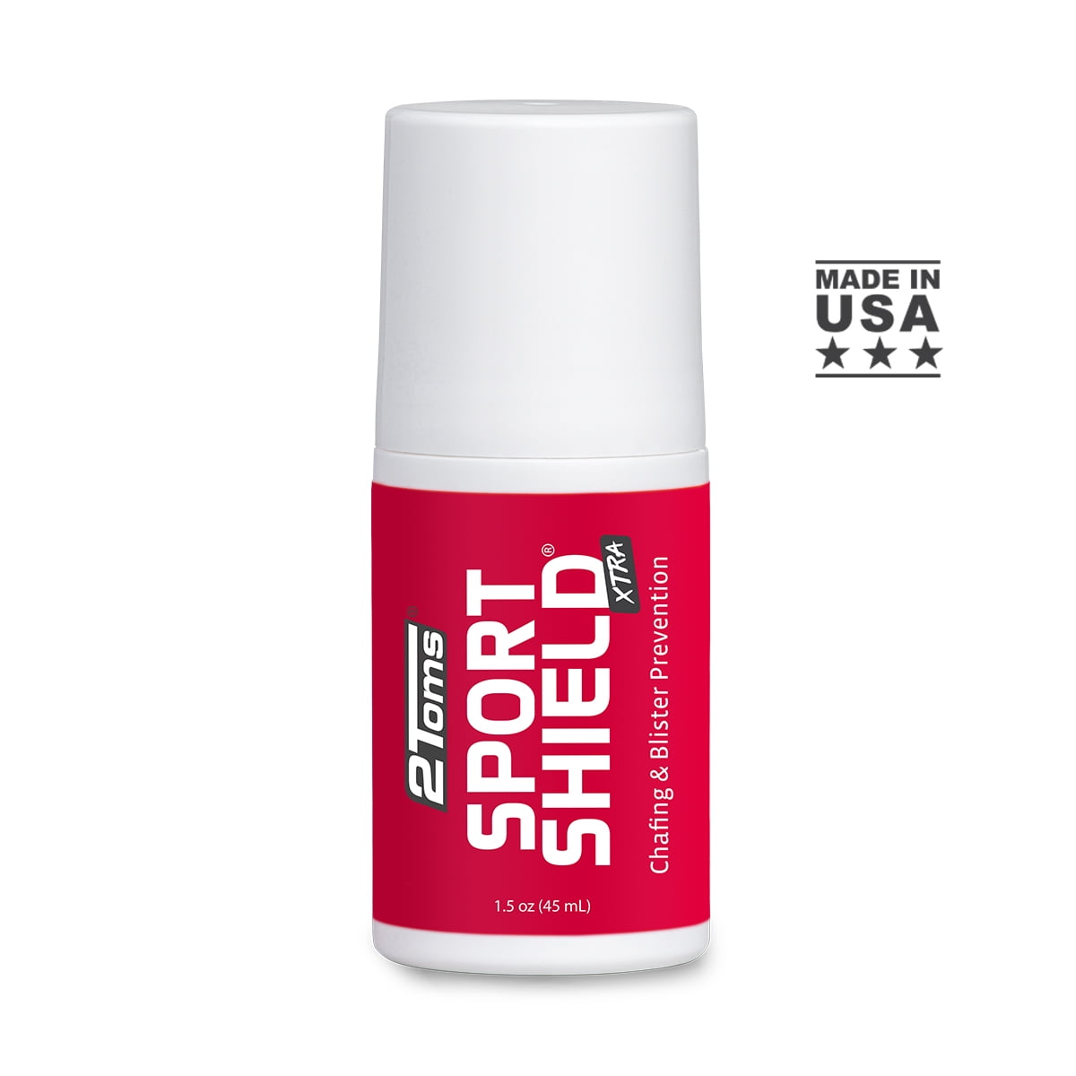 2Toms SportShield XTRA, Thigh AntiChafe Stick, Chafing Prevention, 1.5