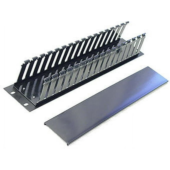 2U Cable Management Horizontal Channel
