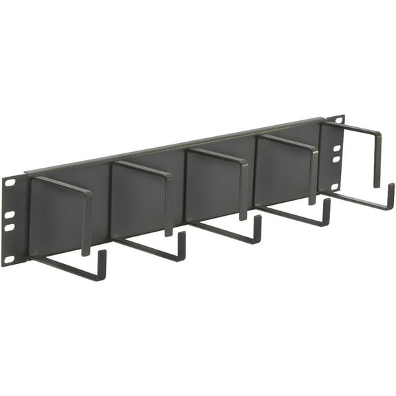 2U Cable Management Panel - 5 Vertical RIngs