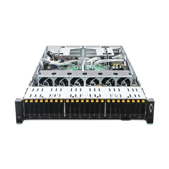 2U Rackmount with 1+1, 80-PLUS Titanium, 2600W CRPS Dual Socket SP5 (LGA 6096), supports AMD EPYC 9005*/9004 (with AMD 3D V-Cache Technology) and 97x4 series processors