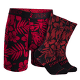 thumbnail image 1 of 2UNDR Men's Swing Shift Boxer Brief- Groove Sock Pack (Hilo, XX-Large), 1 of 8