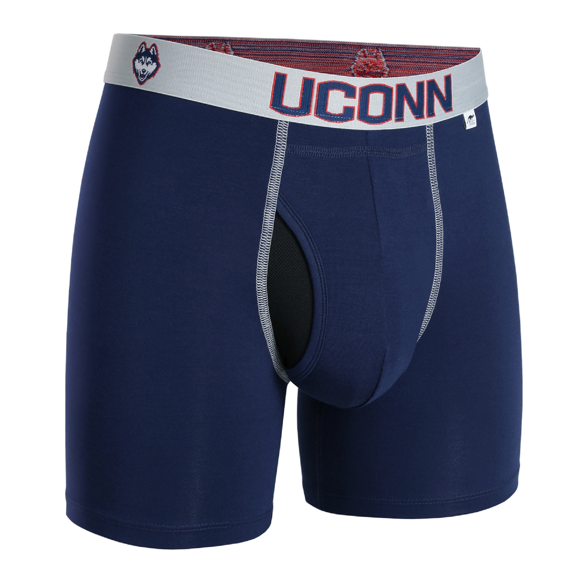 2UNDR NCAA Team Colors Men's Swing Shift Boxers (Connecticut Navy, Large) - image 1 of 5