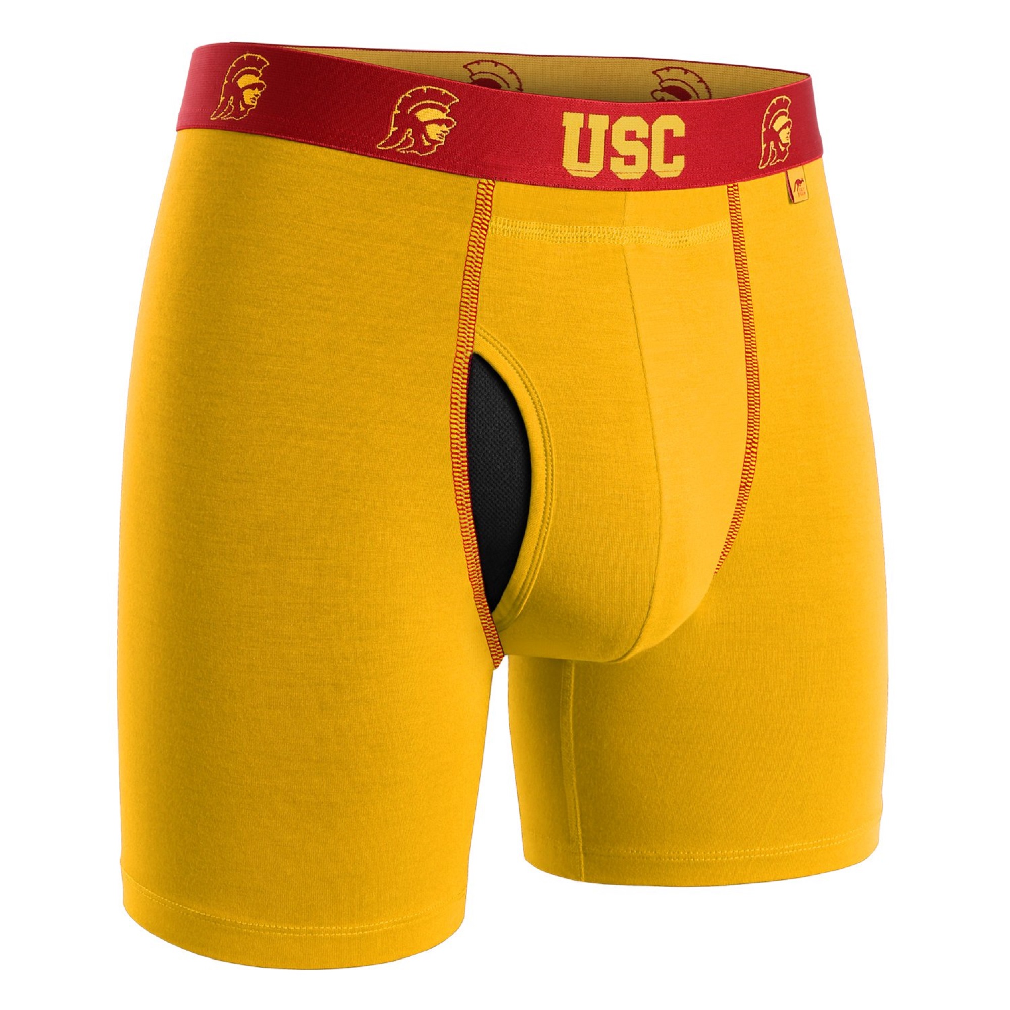 2UNDR NCAA Team Colors Men's Swing Shift Boxers (Usc Athletic Gold, Small) - image 1 of 5