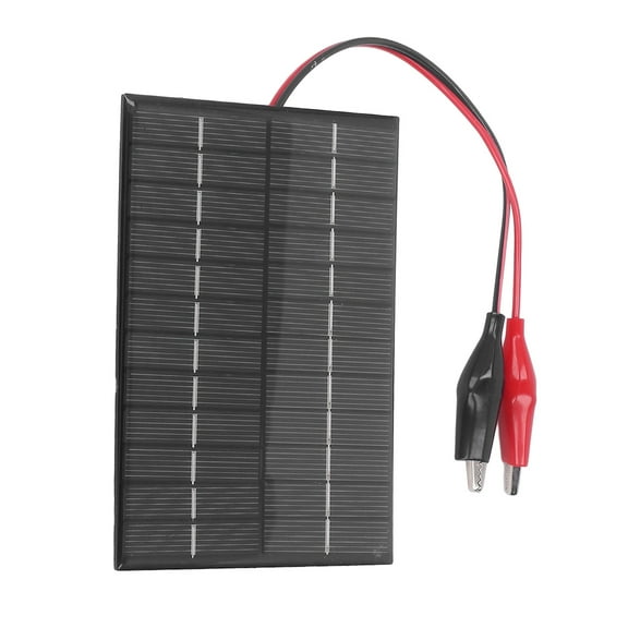 2W 12V Portable Solar Panel Charger For Lights  Devices, High Efficiency Polysilicon