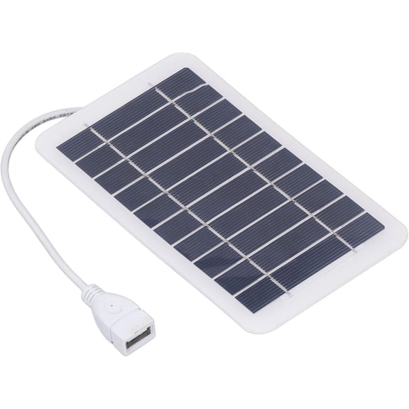 2W 5V Solar Panel, Portable Small and Lightweight Outdoor Solar Panel Charger for Camera Cell Phone Mobile Power, Without Power Storage Function(2 PCS)