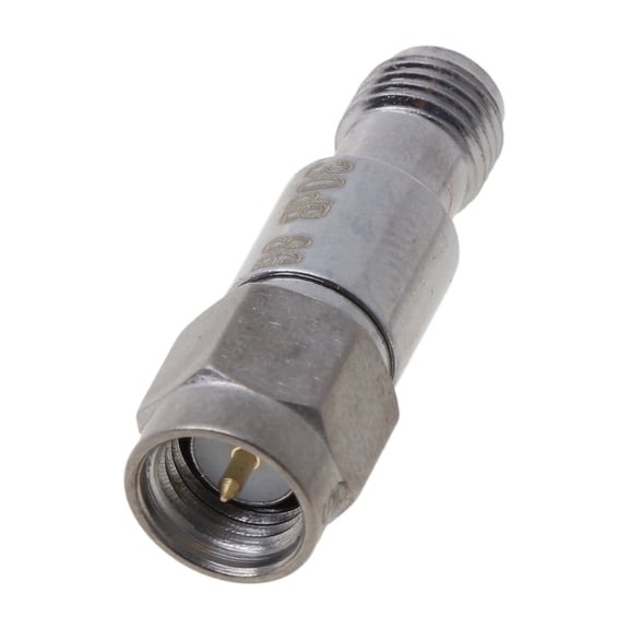 2W Coaxial Fixed Frequency 6GHz Fixed Connectors Coaxial Fixed Attenuator 40DB/30DB/20DB/10DB/6DB/3DB -6 GHz