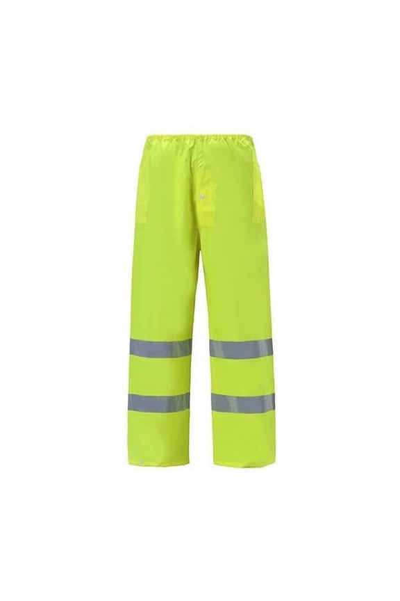 International 155P-E 4XL Light Weight High-Viz Rain Pants, Lime - 4XL