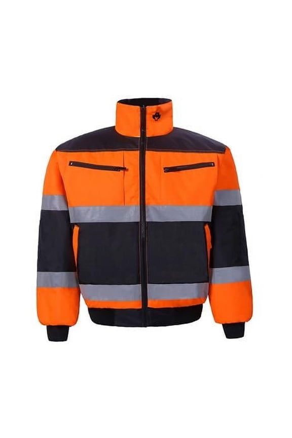 International 300BC-2 L High-Viz Class 2 Reversible Jacket, Orange & Black - Large