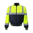 thumbnail image 1 of 2W International 317C-3 L High-Viz Class 3 Light Weight Windbreaker, Lime - Large, 1 of 1