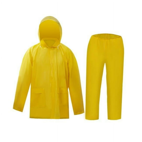 2W International 7006-SD 3XL Light Weight Rain Suit, Yellow - 3XL