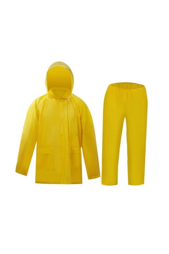 International 7006-SD XL Light Weight Rain Suit, Yellow - Extra Large