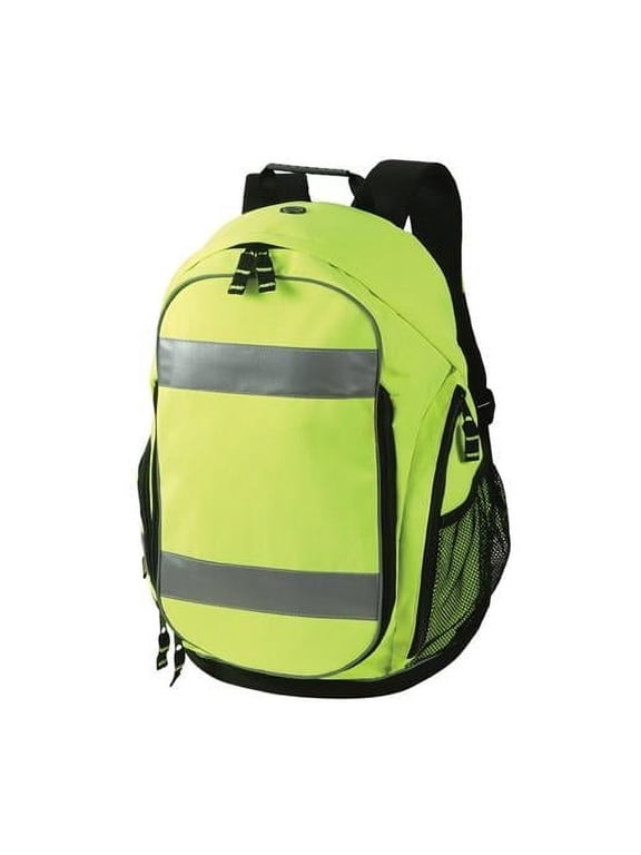 Intern. (1) Large Size BackPack Wet/Dry St Hi Vis 13.5"(W)X9.5"(D)X18.5"(H)
