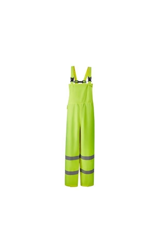 International HBO59-E 4XL Light Weight High-Viz Bib Overall, Lime - 4XL