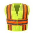thumbnail image 1 of 2W International MN521C-2 XL Class 2 Minnesota High-Viz Vest, Lime - Extra Large, 1 of 1