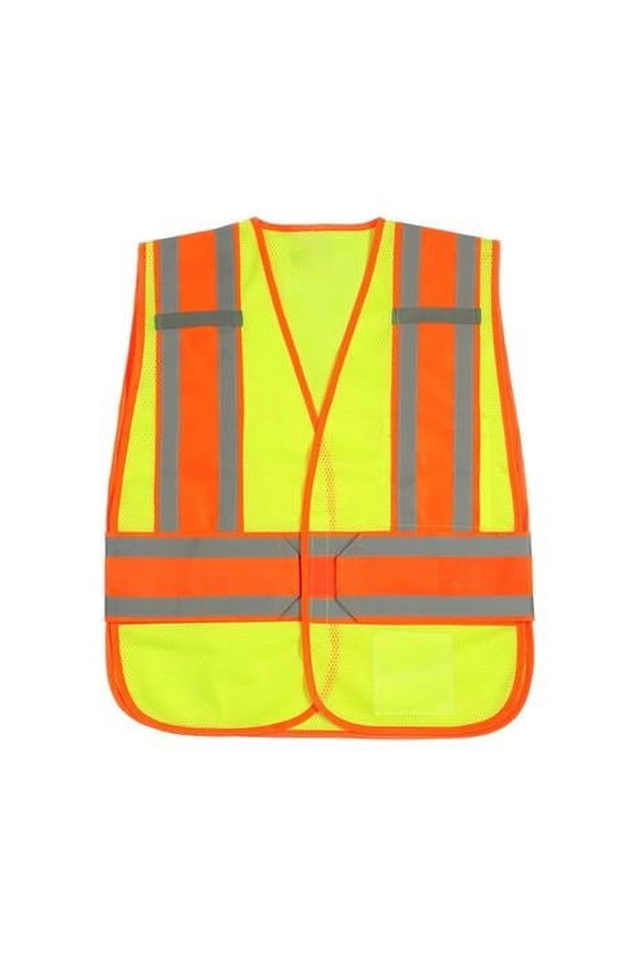 International MOTLC-2 3XL Class 2 Modot Vest, Lime & Orange - 3XL