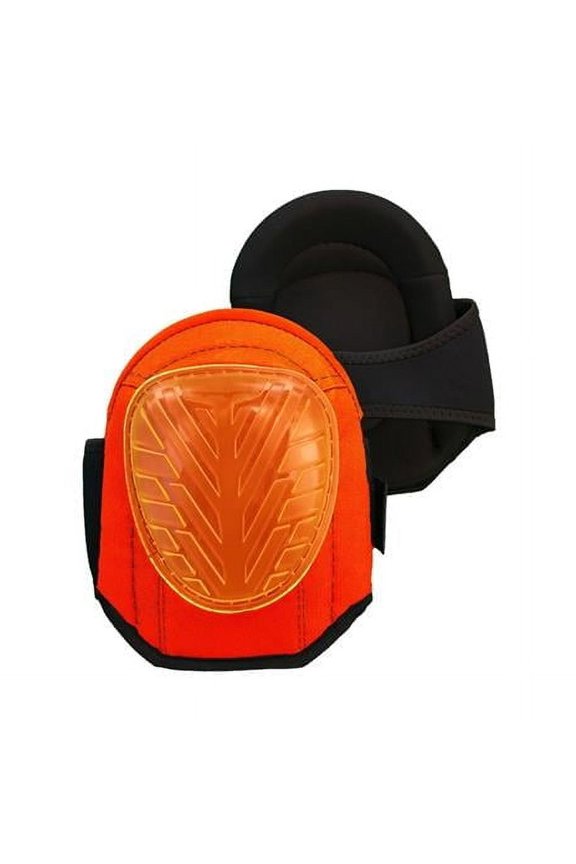 International NPS04 Gel Pad Knee Cap, Orange & Black