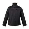 thumbnail image 1 of 2W International PAC-CS-BLK 3XL City Softshell Jacket, Black - 3XL, 1 of 1