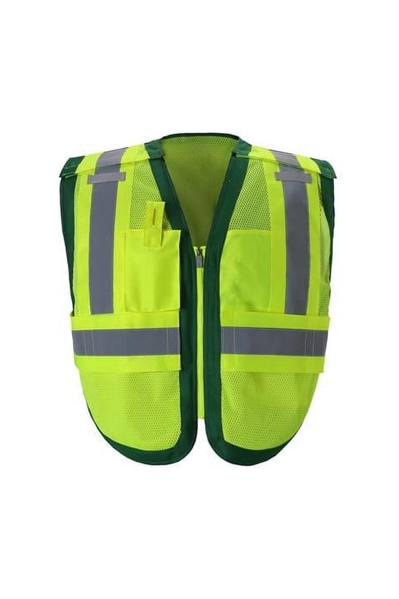 International PWB505GR RG High-Viz Public Safety Vest, Green - Regular