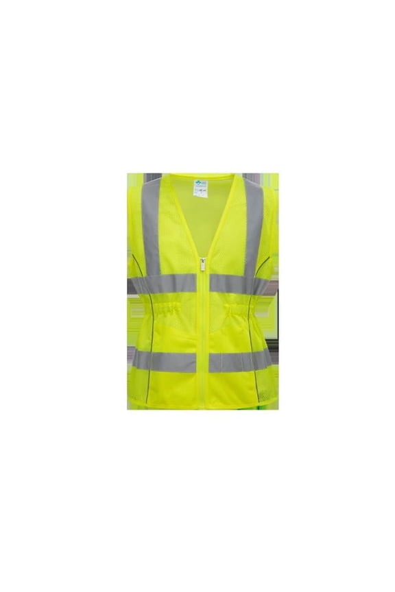 International RW501C-2 L Fitted for You Recycled Vest, Lime - Large