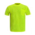 thumbnail image 1 of 2W International TS115 S Short Sleeve T-Shirt, Lime - Small, 1 of 1