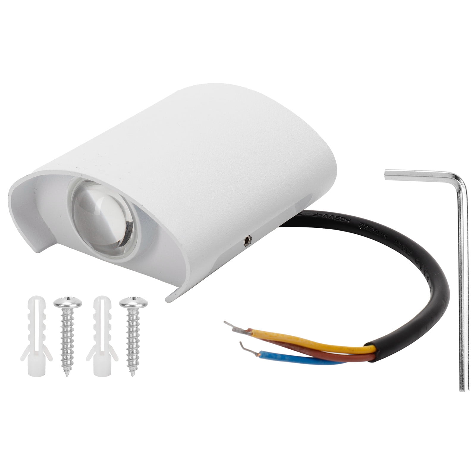 2W LED Wall Lamp Indoor Outdoor Waterproof Decorative Light AC85265V