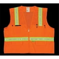 thumbnail image 1 of 2W  Mesh Multi-Pocket Surveyor Vest - Orange, 4 Extra Large, 1 of 1