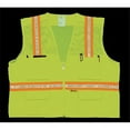 thumbnail image 1 of 2W 8048-M 5XL Multi-Pocket Surveyor Vest - Lime, 5 Extra Large, 1 of 1