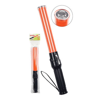 2W International High Intensity, LED Traffic Baton with Flashlight, Orange