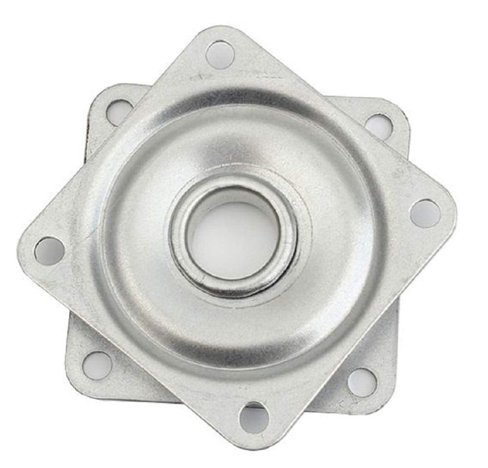 2wayz 6" Silver Steel Lazy Susan Swivel Plate Attachment