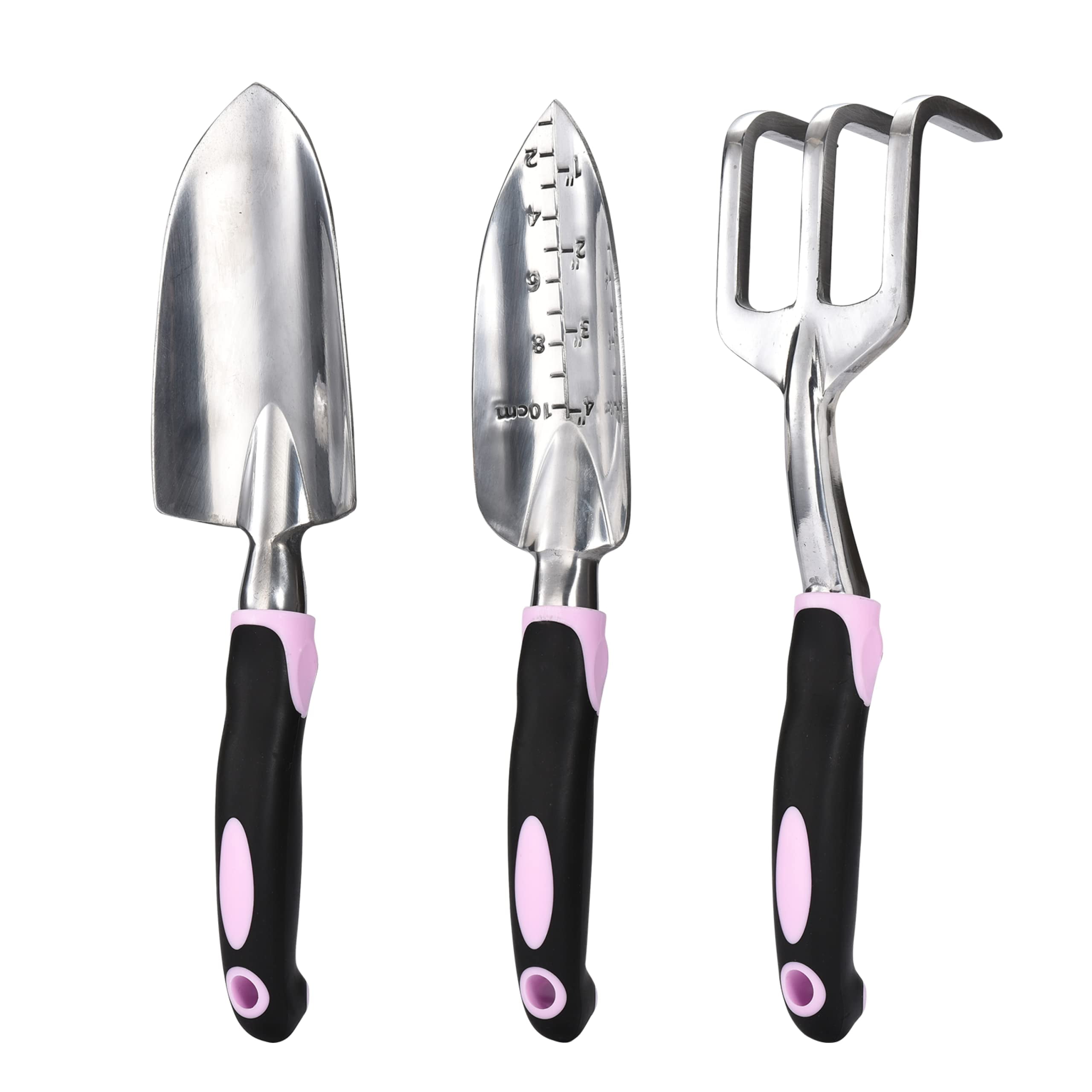 2WAYZ Heavy Duty Garden Tool Set -3 Pieces, Silver
