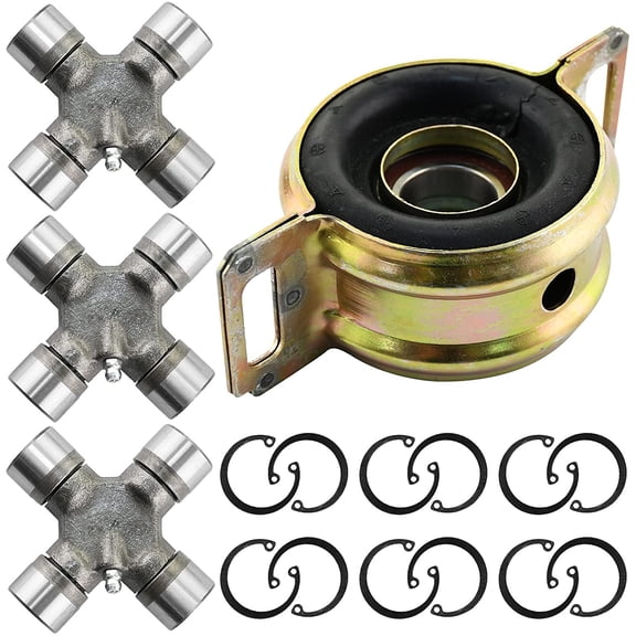 (2WD) Drive Shaft Center Bearing & Support Fits for Toyota Tacoma Tundra T100-Center Support Assembly