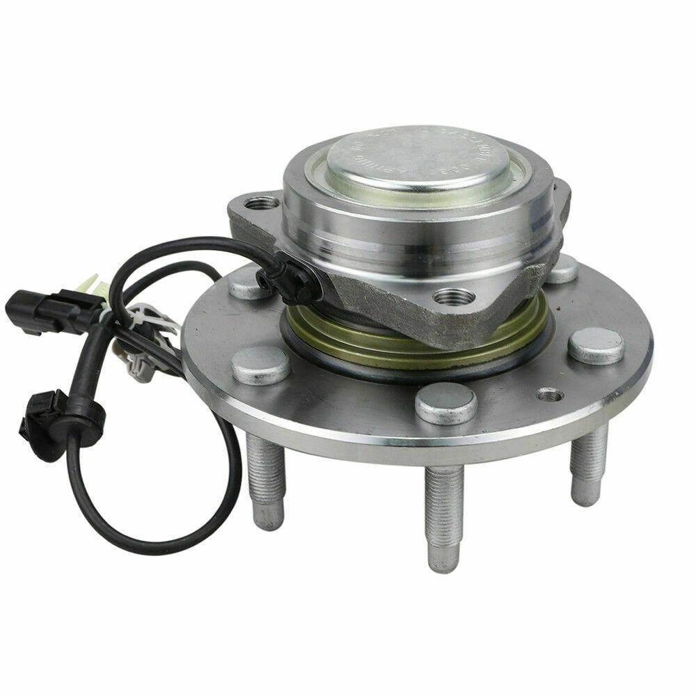 (2WD) Front Wheel Bearing Hub Assembly Fit Cadillac Escalade; Chevrolet Silverado 1500, Suburban, Tahoe; GMC Sierra 1500, Yukon, Yukon XL Hub Bearing w/ABS, 6 Lugs RWD- 515159