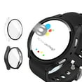thumbnail image 1 of 2WIN2BUY 2 Packs Screen Protector Case for Samsung Galaxy Watch 5 40mm,Hard PC Case Built in Tempered Glass Full Around Protective Watch Cover,Clear, 1 of 8