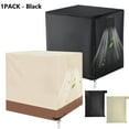 thumbnail image 1 of 2WIN2BUY Air Conditioner Cover, Heavy Duty Waterproof Outdoor Central AC Cover for Outside Units, Weather Resistant 210D Square Black 36"x 36"x 39", 1 of 7