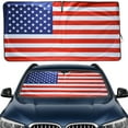 thumbnail image 1 of 2WIN2BUY Car Windshield Sun Shade,Foldable Sun Shade for Windshield,Blocks UV Rays and Heat Front Window Sun Visor Protector 59"X33", 1 of 10