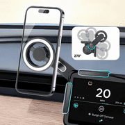 2WIN2BUY For Tesla Model Car Display Screen Phone Holder Mount, Magnetic for iPhone Samsung, Black