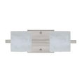 thumbnail image 1 of Paolo 2 - Light Satin Nickel/Silver - LED Brass And Steel Wall Sconce, 1 of 3
