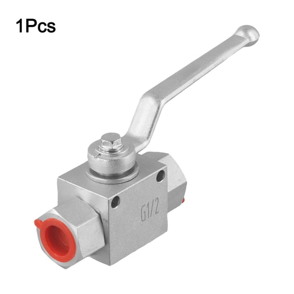2Way Hydraulic Ball Valve High-Pressure Ball Valve W/ Orifice-/4 To 3/4 For Bsp G1/2