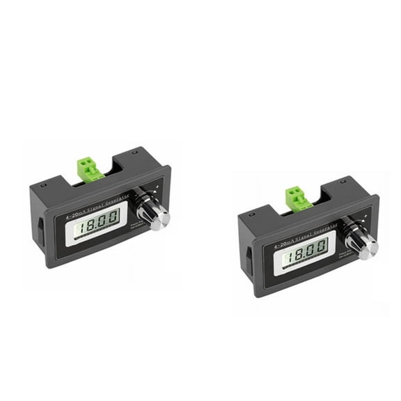 2X 0.01 Two-Wire 4-20MA Current Loop Signal Generator PLC Instrument