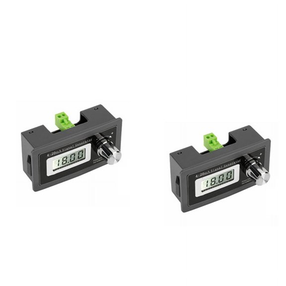 2X 0.01 Two-Wire 4-20MA Current Loop Signal Generator PLC Instrument