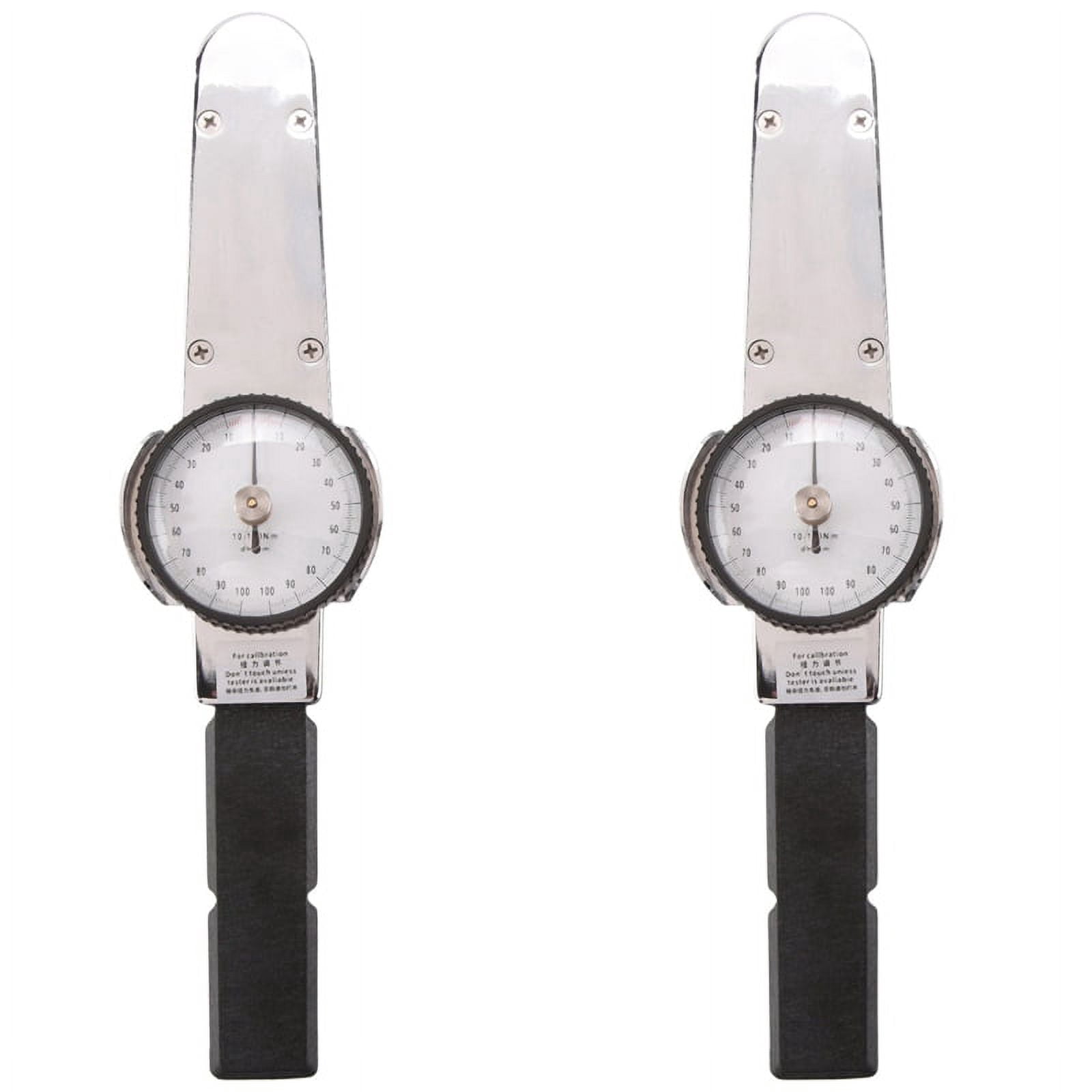 2X 0-100N.M Professional Torque Meter Dial Indicator Two-Way Hand Tool ...