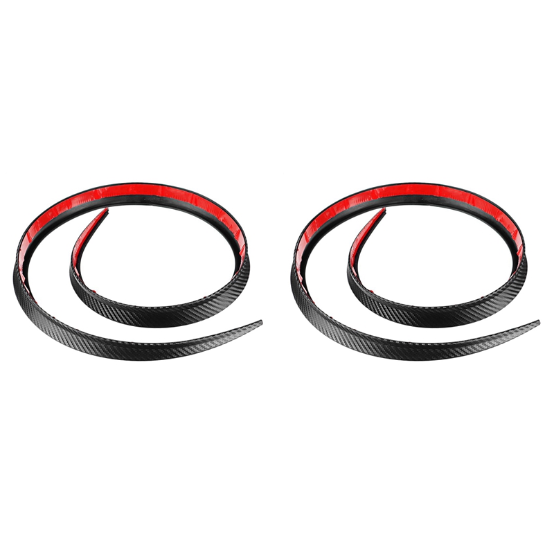 Spoiler 1.28 Metri Alettone Posteriore In Fibra Di Carbonio Seprendi - 1.28m, Universale Con Nastro Adesivo 3M Spoiler Carbon Look - 3