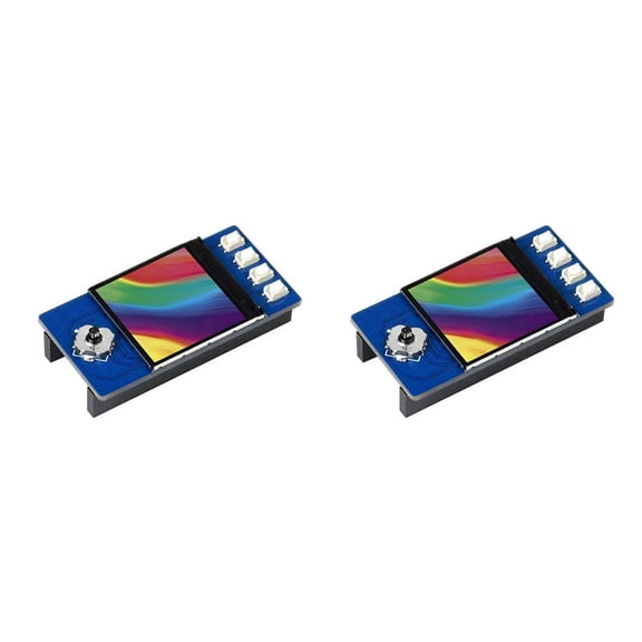 2X 1.3 Inch LCD Display for , IPS Screen Display Module, 65K RGB Colors, 240X240 Pixels,2 x Pico-LCD-1.3,Blue