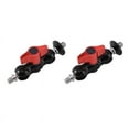 2X 1/4 Inch Clamp Double Ball Head Arm Mount Adapter for DSLR Camera