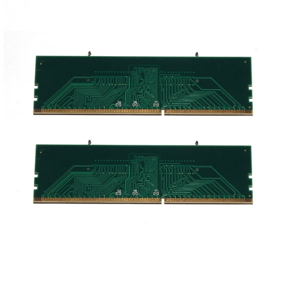 2X 1.5V DDR3 204 Pin Laptop SO-DIMM to Desktop DIMM Slot Memory Adapter