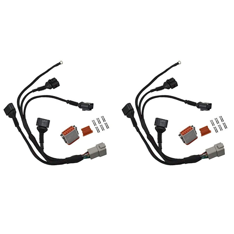 2X 1.8T Ignition Coil Wiring Harness Loom for 19972006 A4 Golf 1.8L Turbocharged