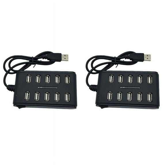 2X 10 Port High Speed Extension Cable USB 2.0 Hub Adapter for Laptop PCB Interface Device