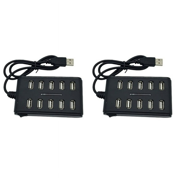 2X 10 Port High Speed Extension Cable USB 2.0 Hub Adapter for Laptop PCB Interface Device