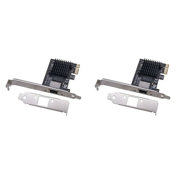 2X 100/1000M/2.5G RJ45 Network Adapter RJ45 RTL8125BG Chipset PCIe PCI Express Network Lan Card